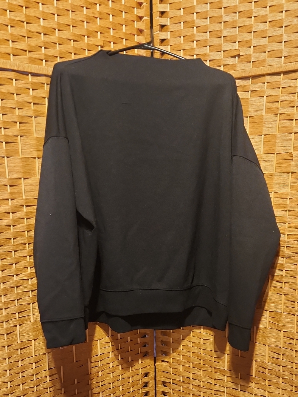Prologue, Women's Fall, Winter, Black Squareneck, Casual, Officewear Pullover